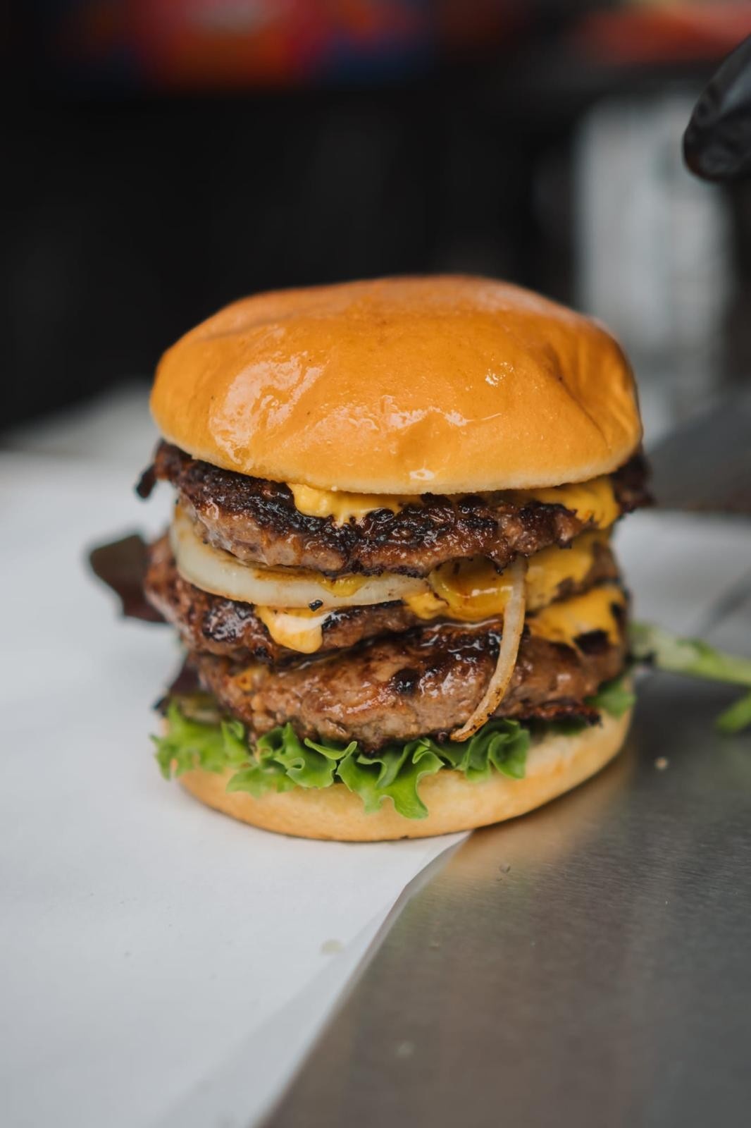 Breezy Burger Triple